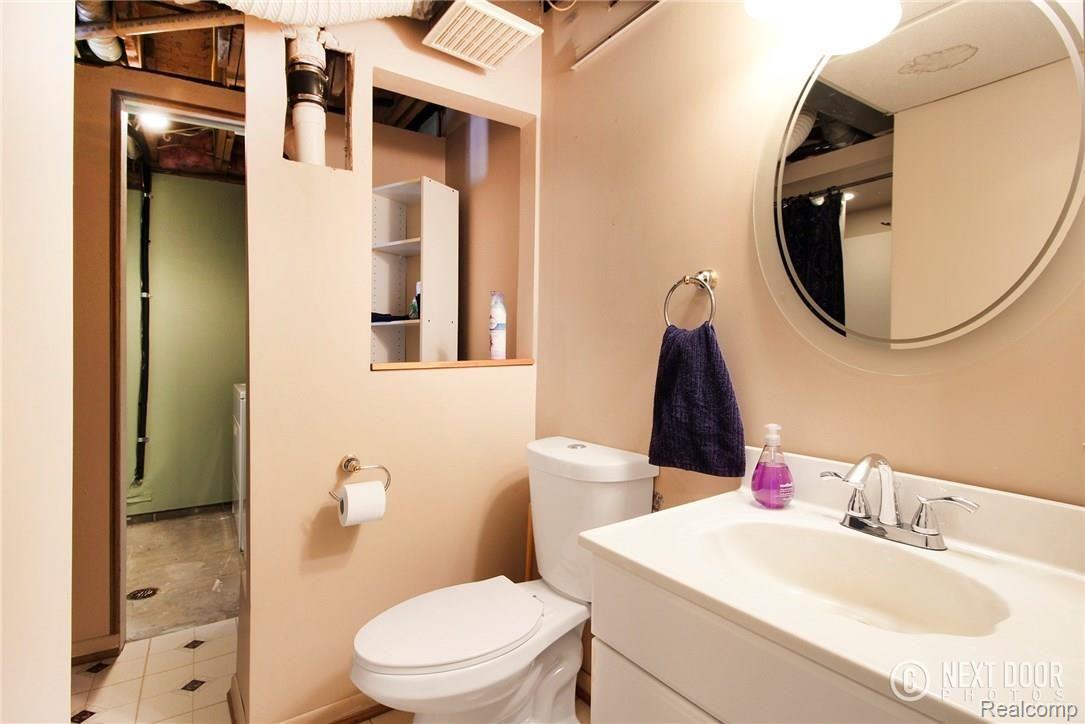 768 Hemingway Road Lake Orion, MI 48362 - Photo 36 of 53 Lower Level Bathroom