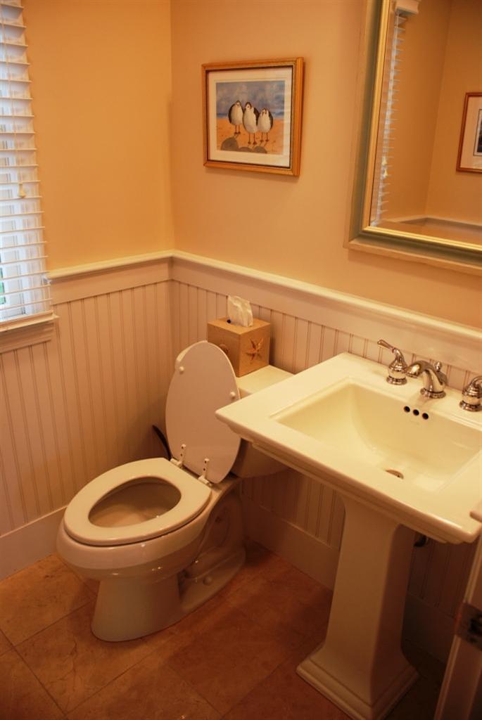 38 Bailey's Path Chatham, MA 02633 - Photo 11 of 20 a bathroom with a toilet and a sink