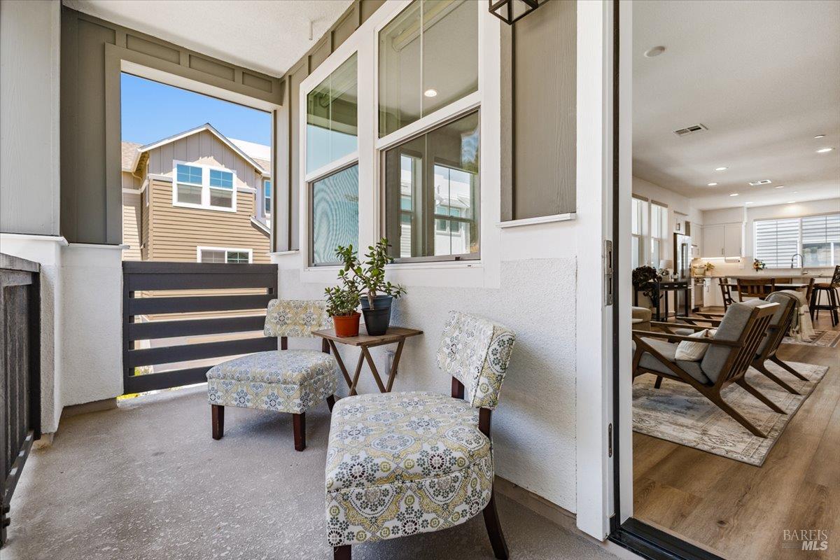 649 Semillon Lane Santa Rosa, CA 95403 - Photo 18 of 38 Private deck perfect for morning coffee, outdoor dining, or evening relaxation.