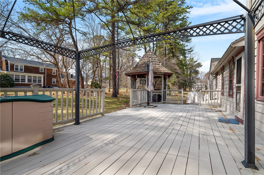 4 Old Forge Road Cumberland, RI 02864 - Photo 40 of 43 Oversized deck and gazebo