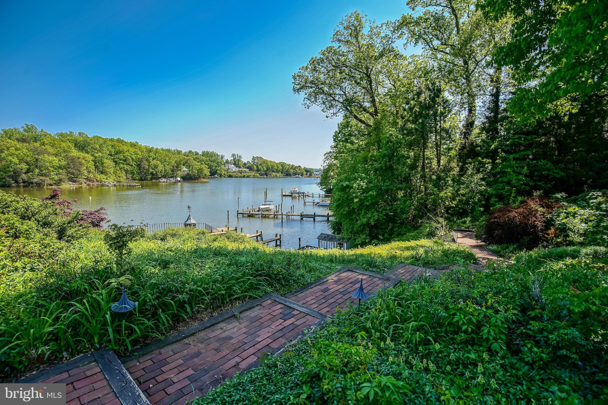 869 Childs Point Road Annapolis, MD 21401 - Photo 32 of 51 water view from the connecting walkway
