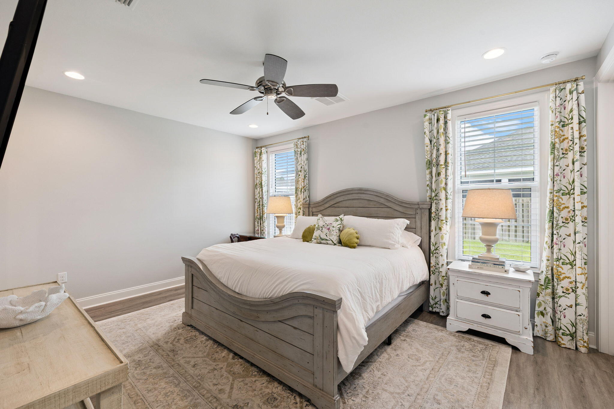 89 Cambium Ct Inlet Beach Inlet Beach, FL 32461 - Photo 18 of 32 a bedroom with a bed and wooden floor