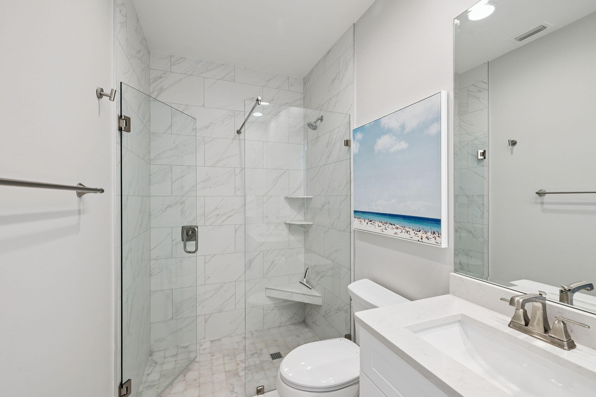 89 Cambium Ct Inlet Beach Inlet Beach, FL 32461 - Photo 20 of 32 a bathroom with a sink toilet and shower
