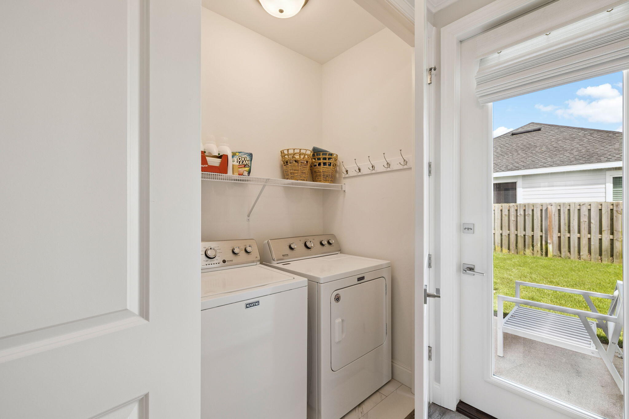 89 Cambium Ct Inlet Beach Inlet Beach, FL 32461 - Photo 26 of 32 a utility room with dryer and washer