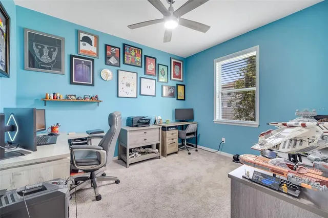 a room with storage and utility