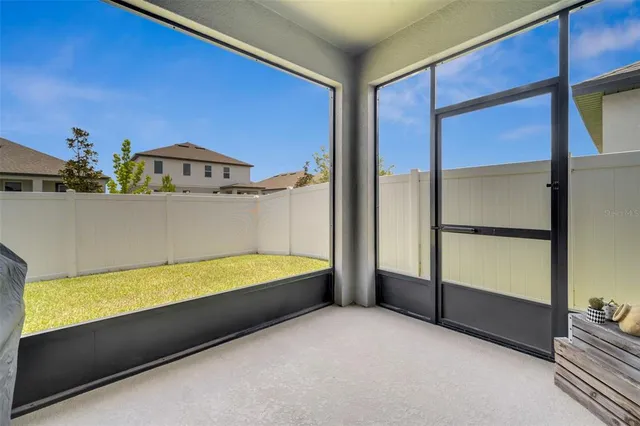 an aerial view of multiple houses