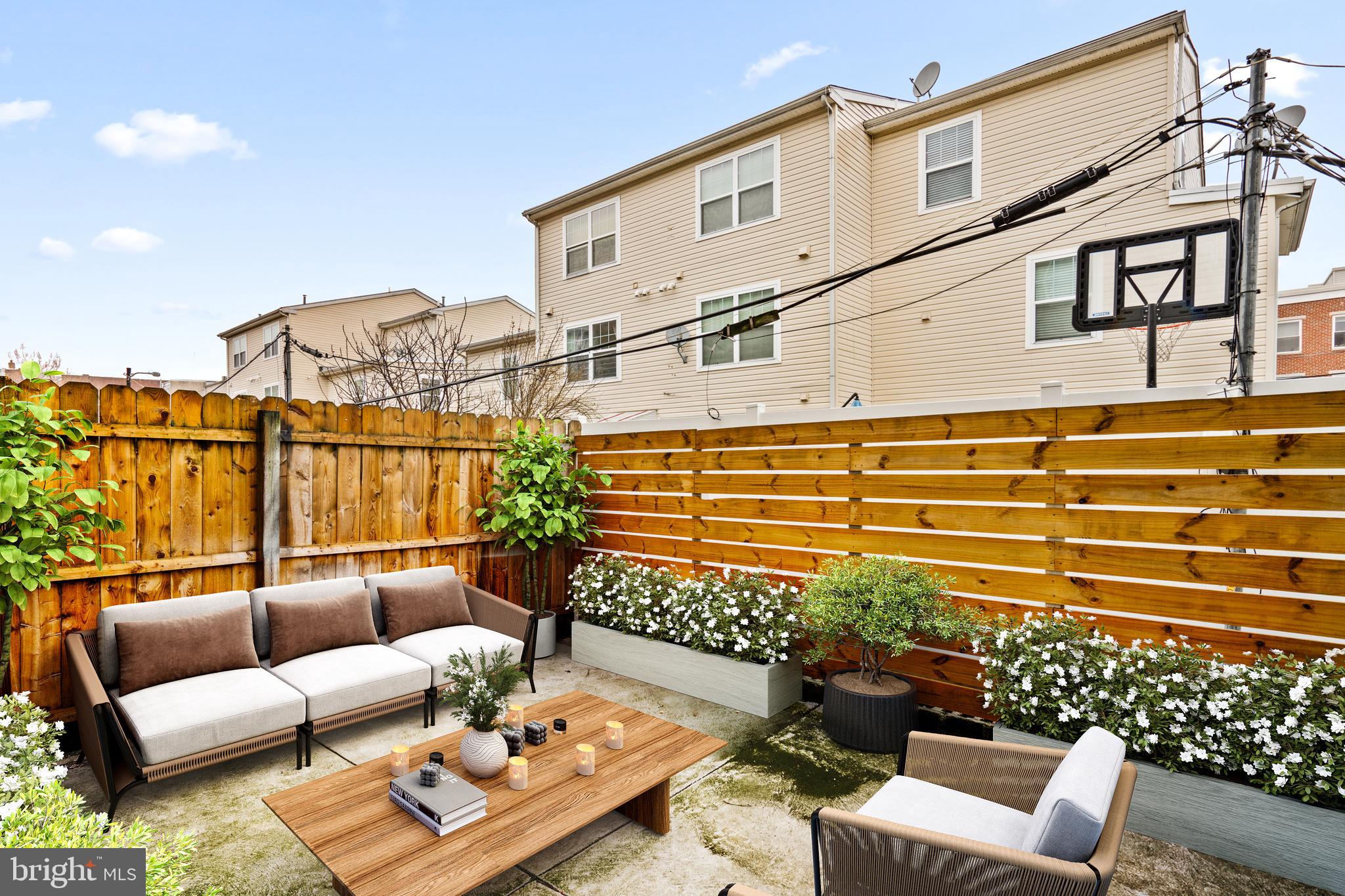 1605 Manton Street Philadelphia, PA 19146 - Photo 17 of 21 a view of a patio with couches chairs and a potted plant