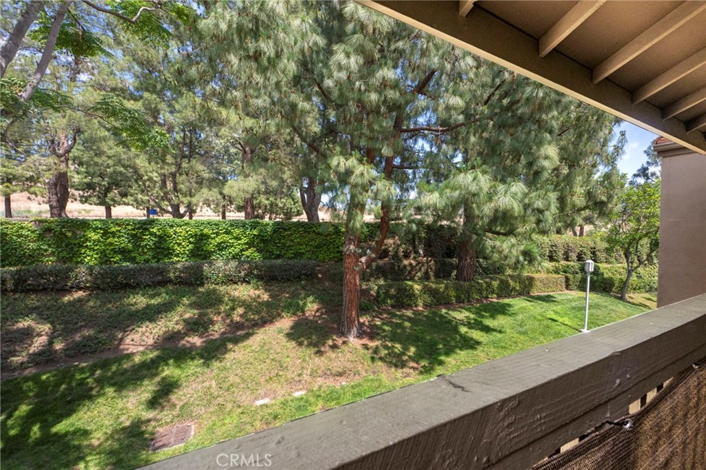 215 South Cross Creek Road, Unit L Orange, CA 92869 - Photo 18 of 50 a view of a garden from a balcony