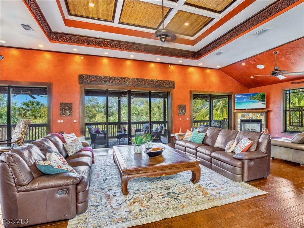 1000 Cayo Costa Boca Grande, FL 33921 - Photo 24 of 47 a living room with furniture a rug and a large window