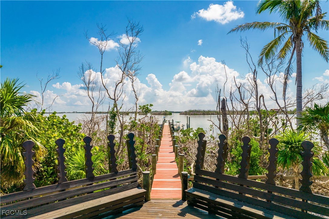 1000 Cayo Costa Boca Grande, FL 33921 - Photo 40 of 47 a view of a balcony with potted plants