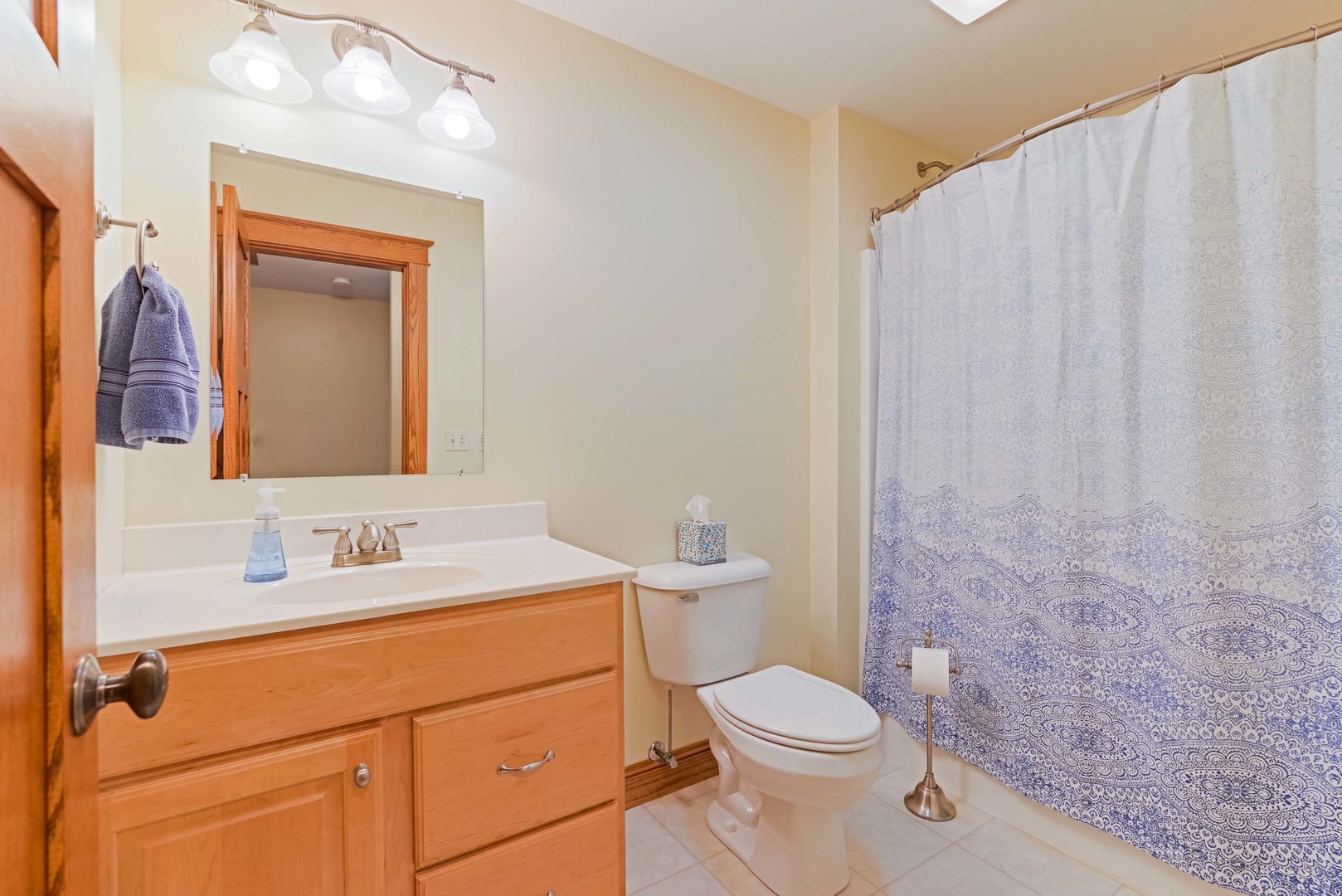 1813 Partridge Point Normal, IL 61761 - Photo 14 of 37 a bathroom with a toilet a sink and a mirror