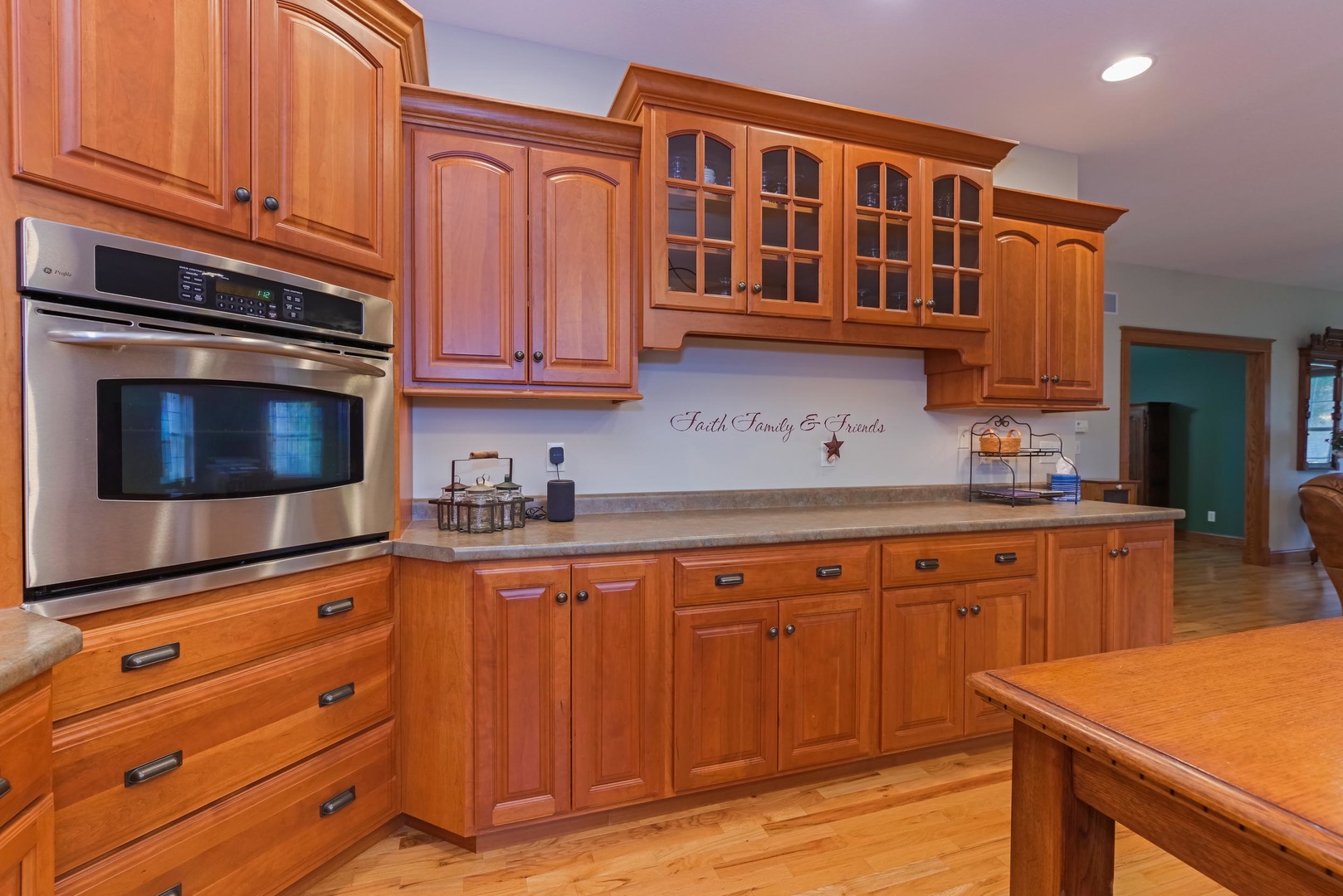 1813 Partridge Point Normal, IL 61761 - Photo 7 of 37 a kitchen with granite countertop cabinets stainless steel appliances and a counter space