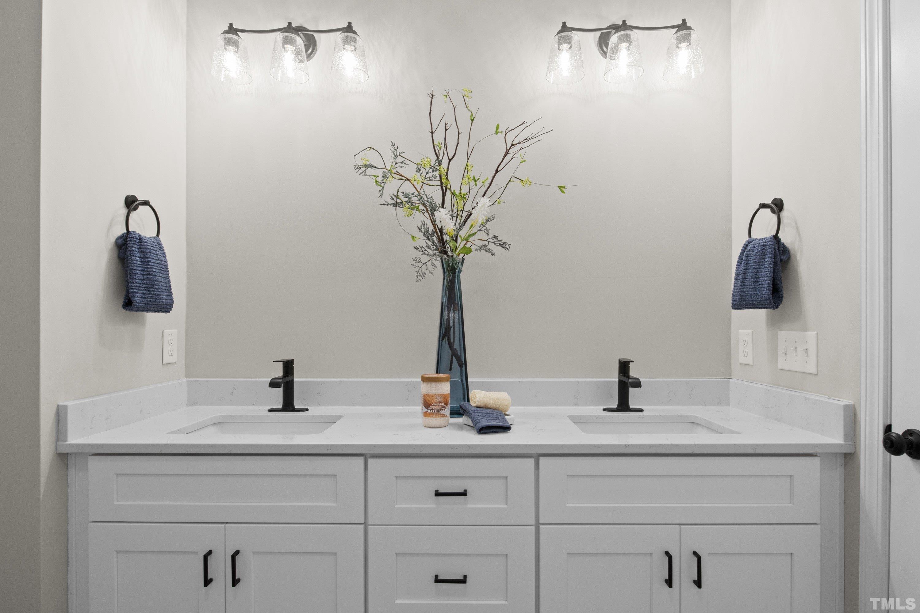9765 Bear Run Lane Middlesex, NC 27557 - Photo 29 of 38 a bathroom with a sink and vanity