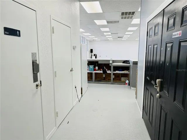 a view of a storage & utility room
