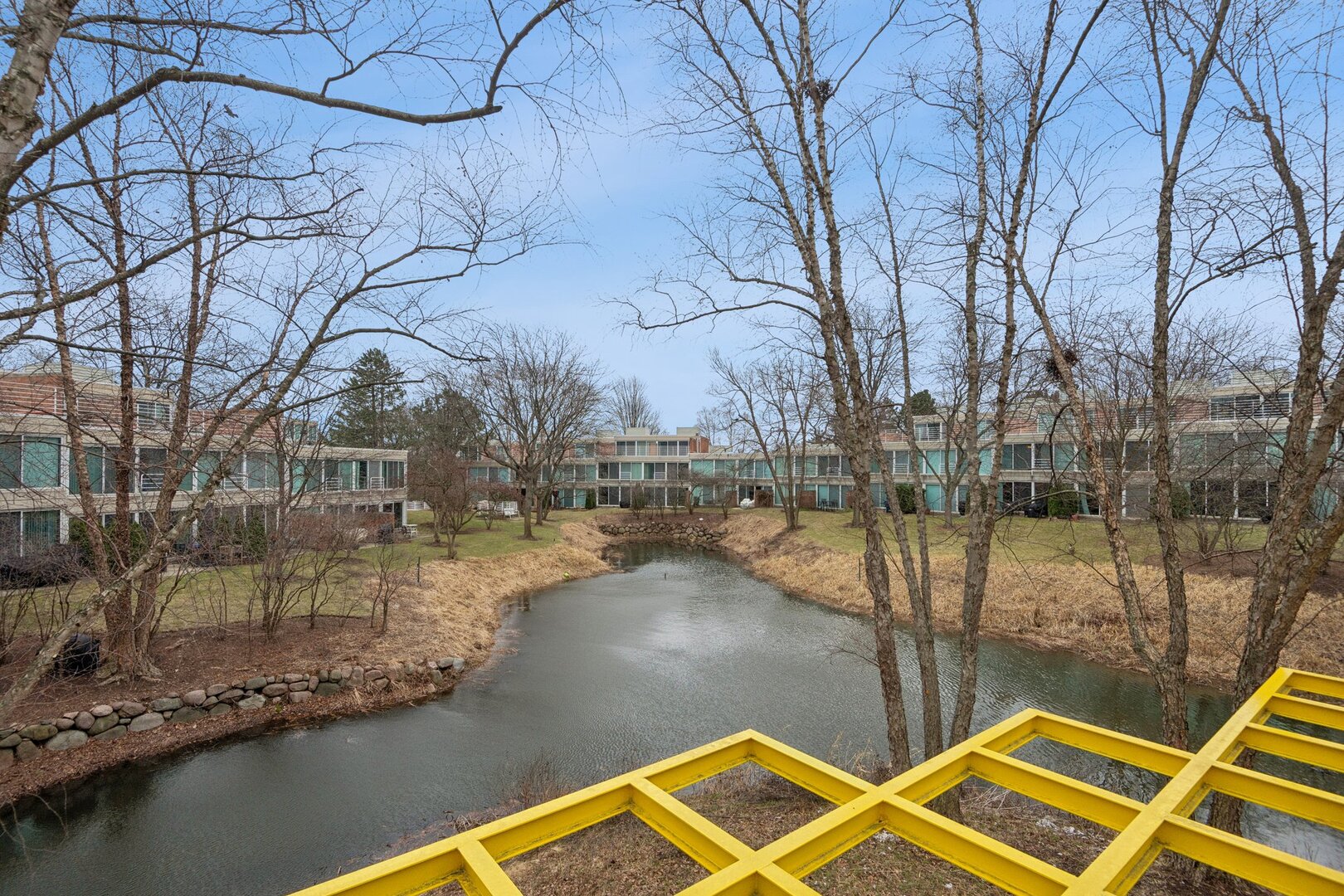 2555 Gross Point Road, Unit 101 Evanston, IL 60201 - Photo 14 of 23 a view of residential houses with outdoor space and lake view