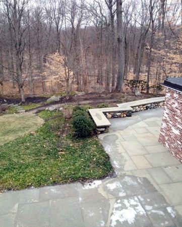 45 Old Farm Road Wellesley, MA 02481 - Photo 20 of 20 a view of a backyard with green space