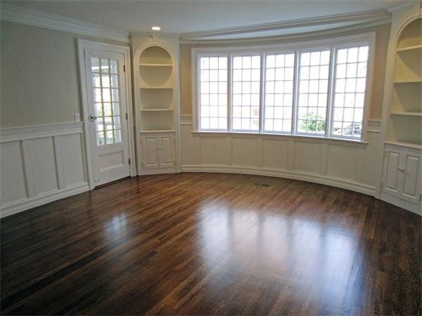 45 Old Farm Road Wellesley, MA 02481 - Photo 3 of 20 a view of empty room with wooden floor and fan