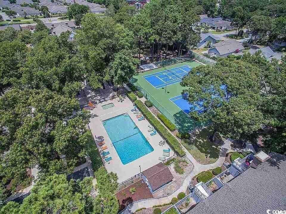830 44th Avenue North, Unit B4 Myrtle Beach, SC 29577 - Photo 12 of 13 Bird's eye view of a pool area