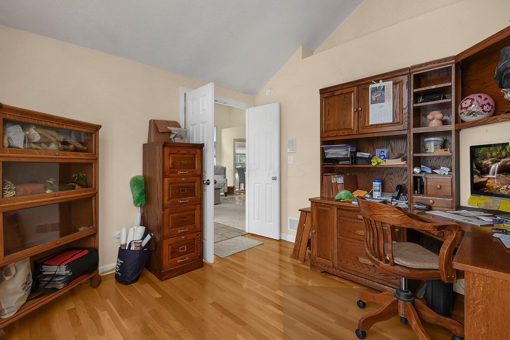 1717 Cedar Hill Road Lancaster, OH 43130 - Photo 23 of 36 French doors on this bedroom #3 or den, solid wood floors