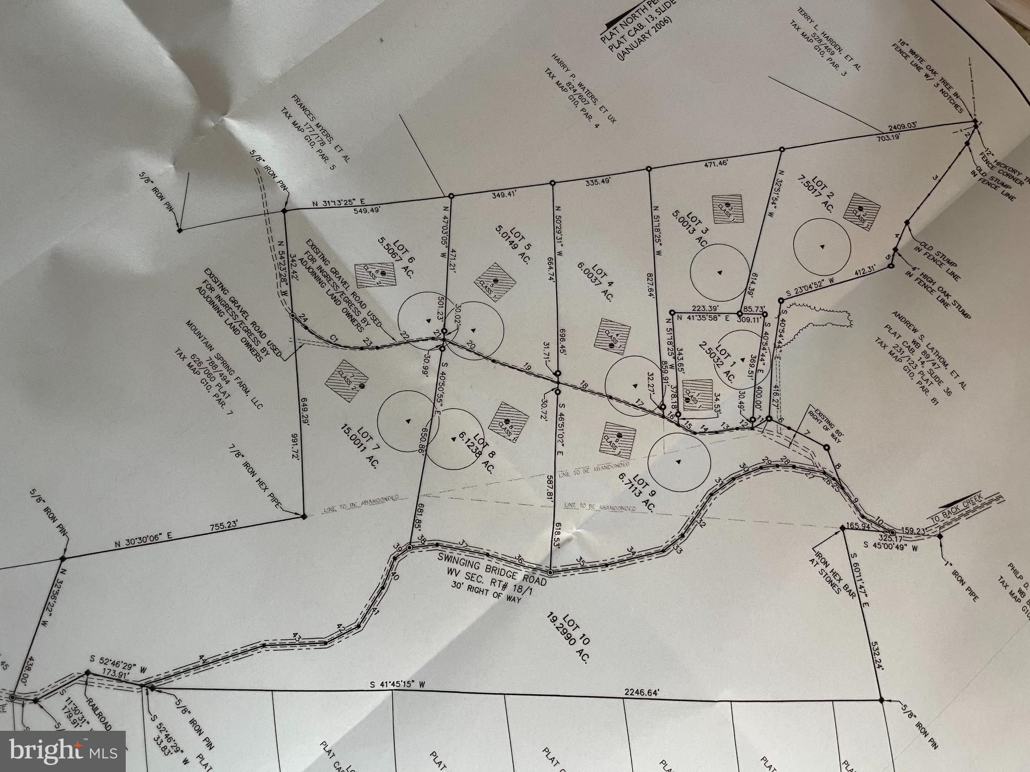 Lot 1 Gobbler Road Hedgesville, WV 25427 - Photo 12 of 12 Plat of all lots