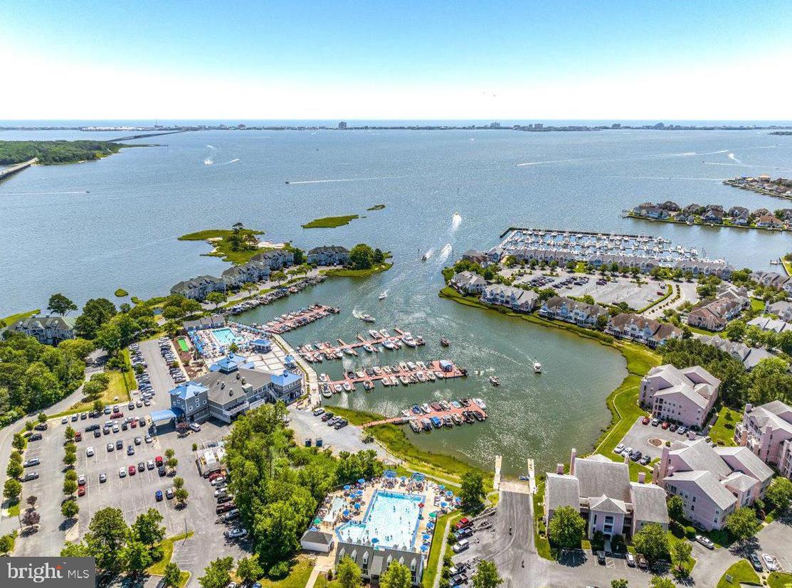 101 Sandyhook Road Ocean Pines, MD 21811 - Photo 49 of 64 an aerial view of a house with a lake view