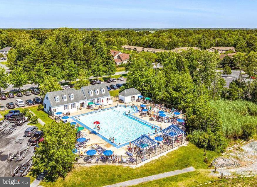 101 Sandyhook Road Ocean Pines, MD 21811 - Photo 63 of 64 an aerial view of residential houses with outdoor space and trees