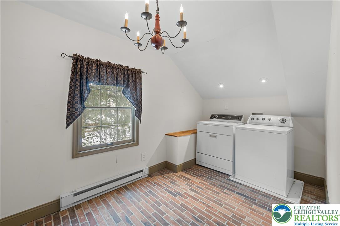 904 Parkway Road Allentown, PA 18104 - Photo 25 of 42 a view of utility room with washer and dryer