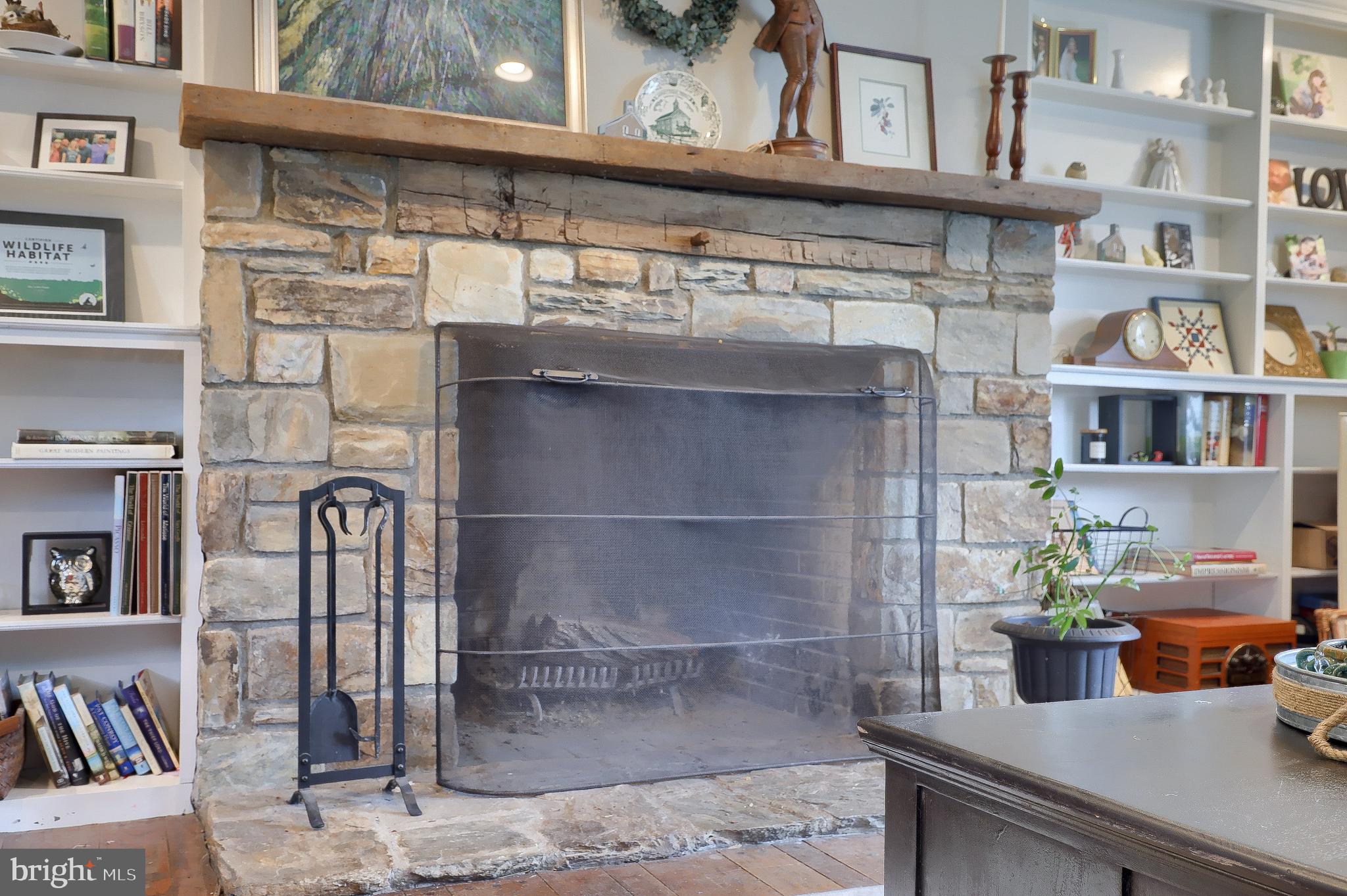 1296 Reading Road Denver, PA 17517 - Photo 12 of 50 Beautiful Stone Fireplace - wood-burning