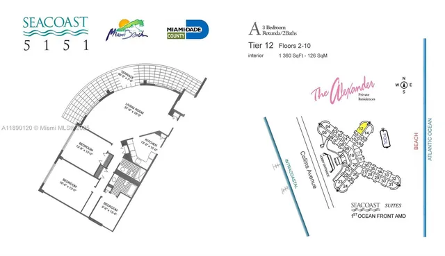 $6,500 | 5161 Collins Avenue, Unit 412, Miami Beach, FL 33140
