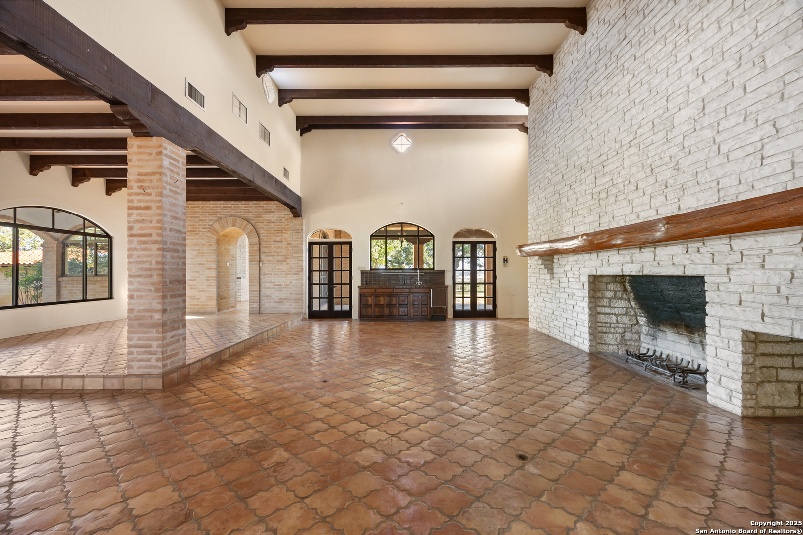 2650 Bandera Highway Kerrville, TX 78028 - Photo 28 of 50 a view of a livingroom with a fireplace