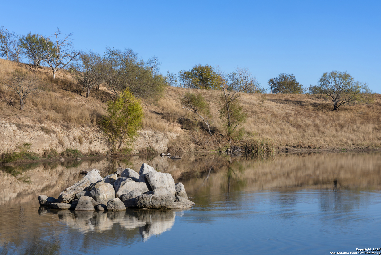 2650 Bandera Highway Kerrville, TX 78028 - Photo 45 of 50 a view of a lake with lots of trees