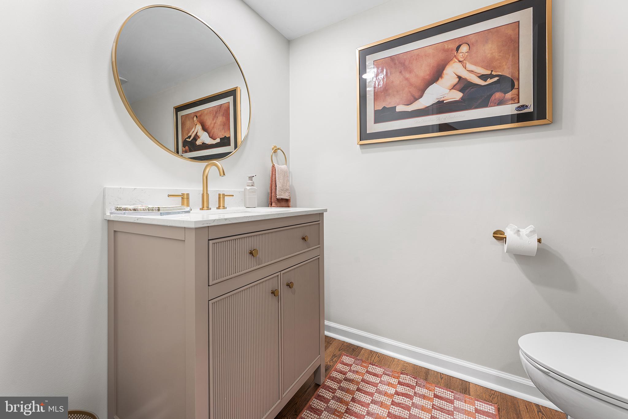 2 Smoke Rise New Hope, PA 18938 - Photo 22 of 27 1st Floor Powder Room - Also All New