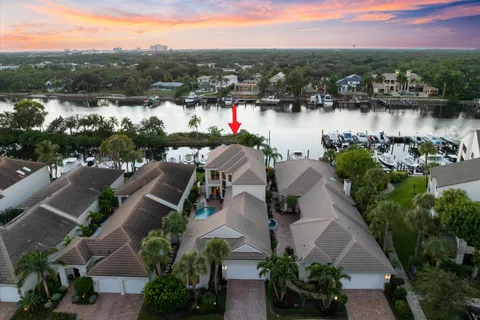 a view of a city and lake