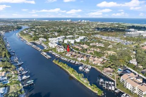 an aerial view of a city with lots of residential buildings
