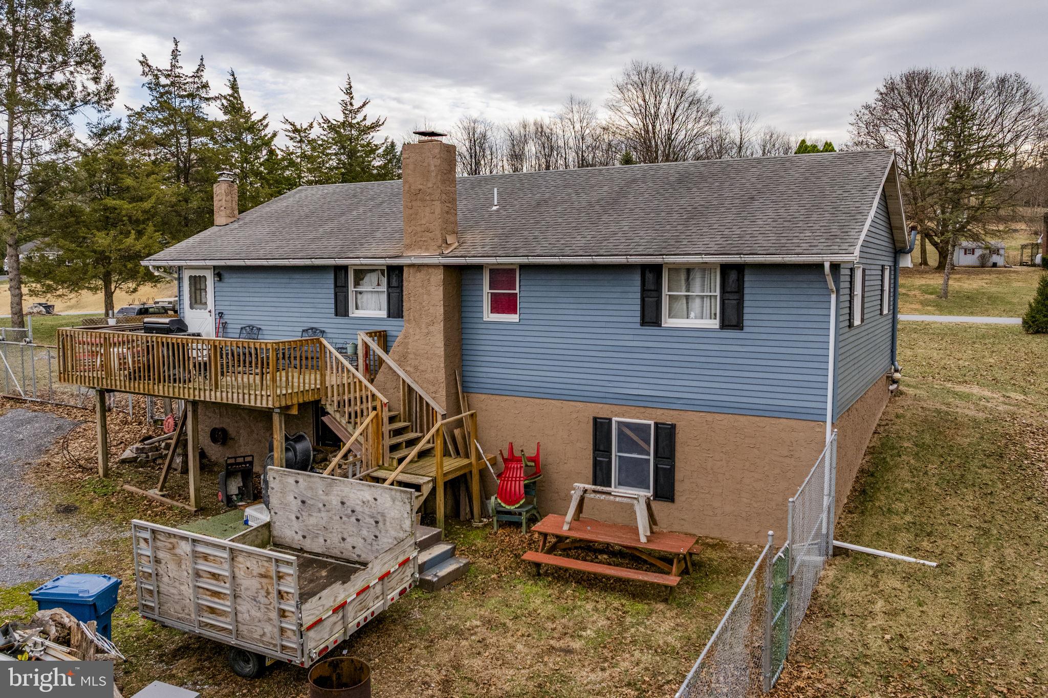 89 Cross Key Road Bernville, PA 19506 - Photo 13 of 20 a view of a house with wooden deck