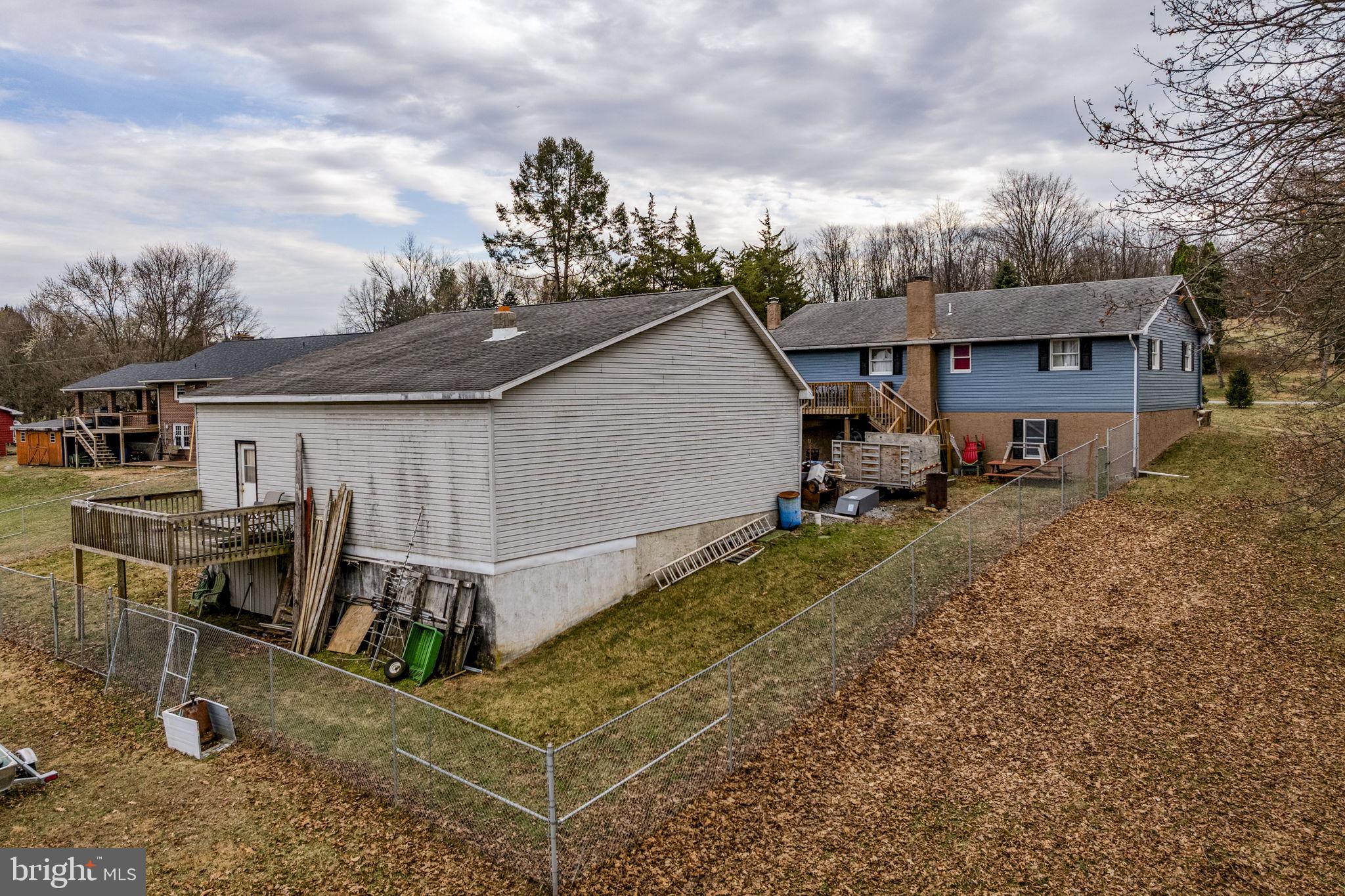 89 Cross Key Road Bernville, PA 19506 - Photo 20 of 20 a view of a house with backyard and sitting area