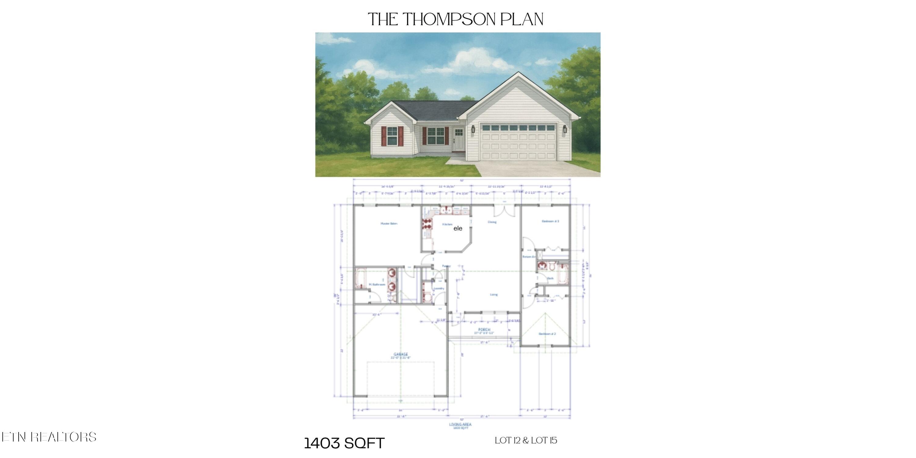 5133 Gregory Road Greenback, TN 37742 - Photo 2 of 18 The Thompson Plan