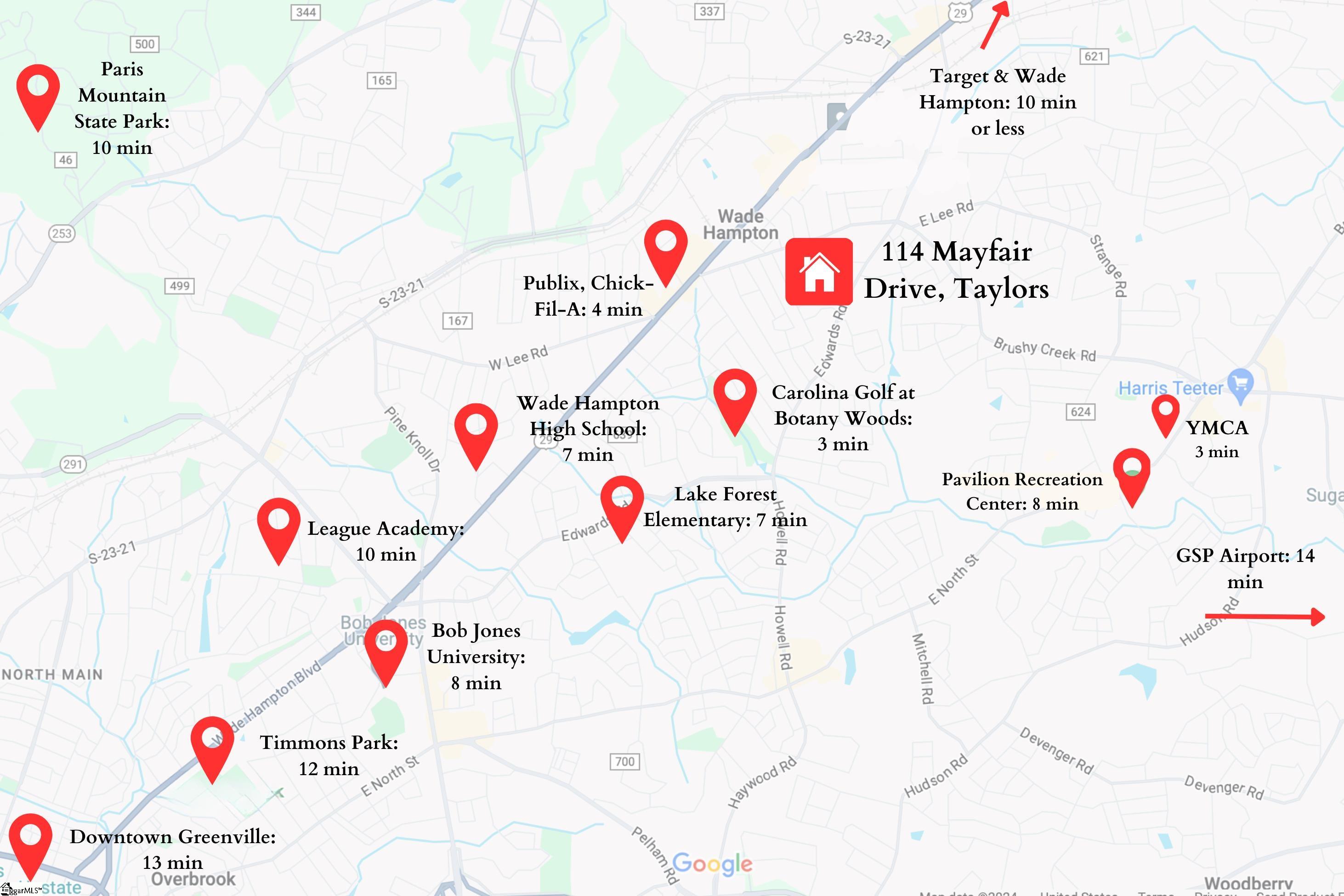 114 Mayfair Drive Taylors, SC 29687 - Photo 21 of 21