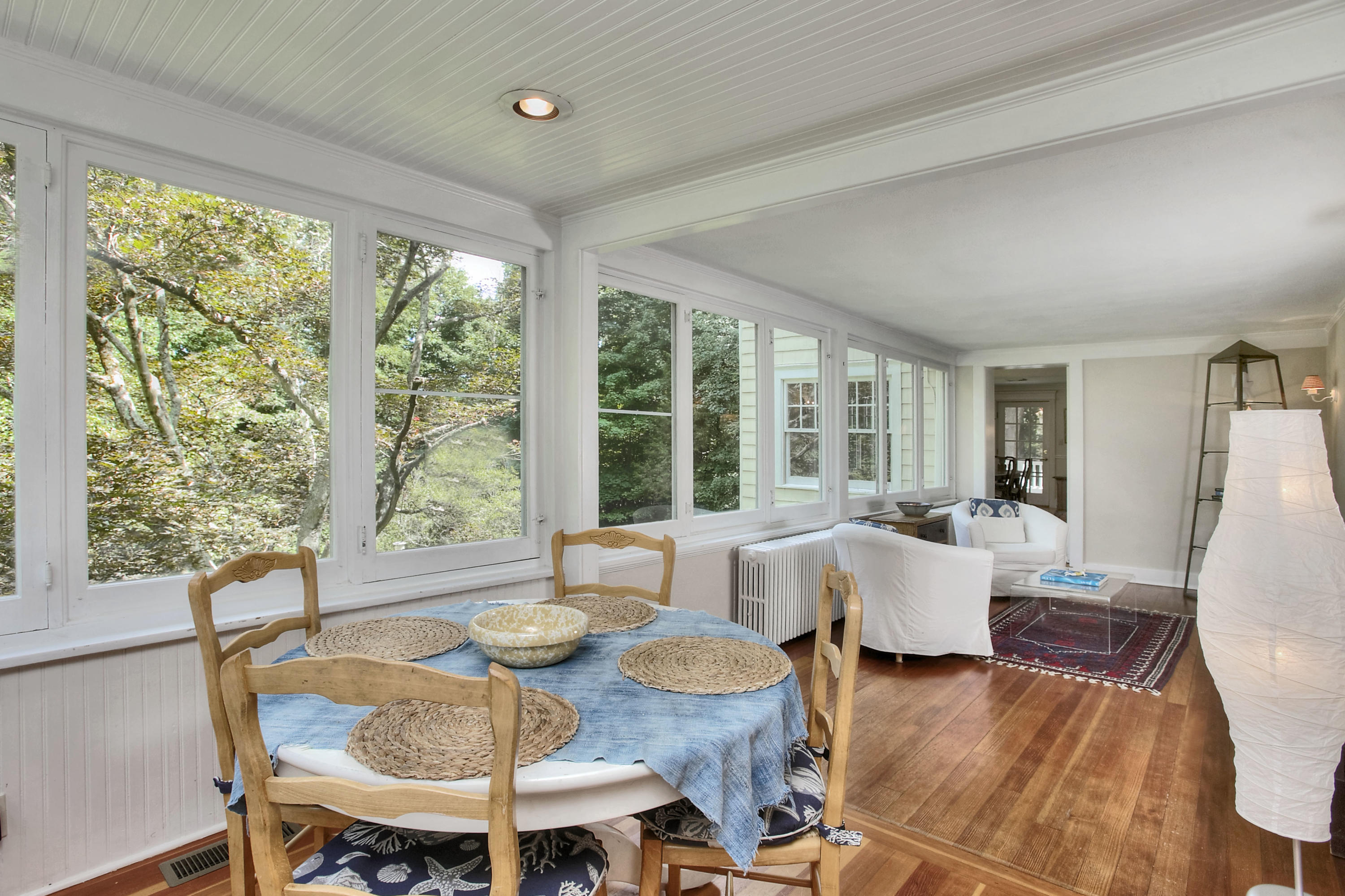1006 Silvermine Road New Canaan, CT 06840 - Photo 15 of 39 a living room with furniture and a large window