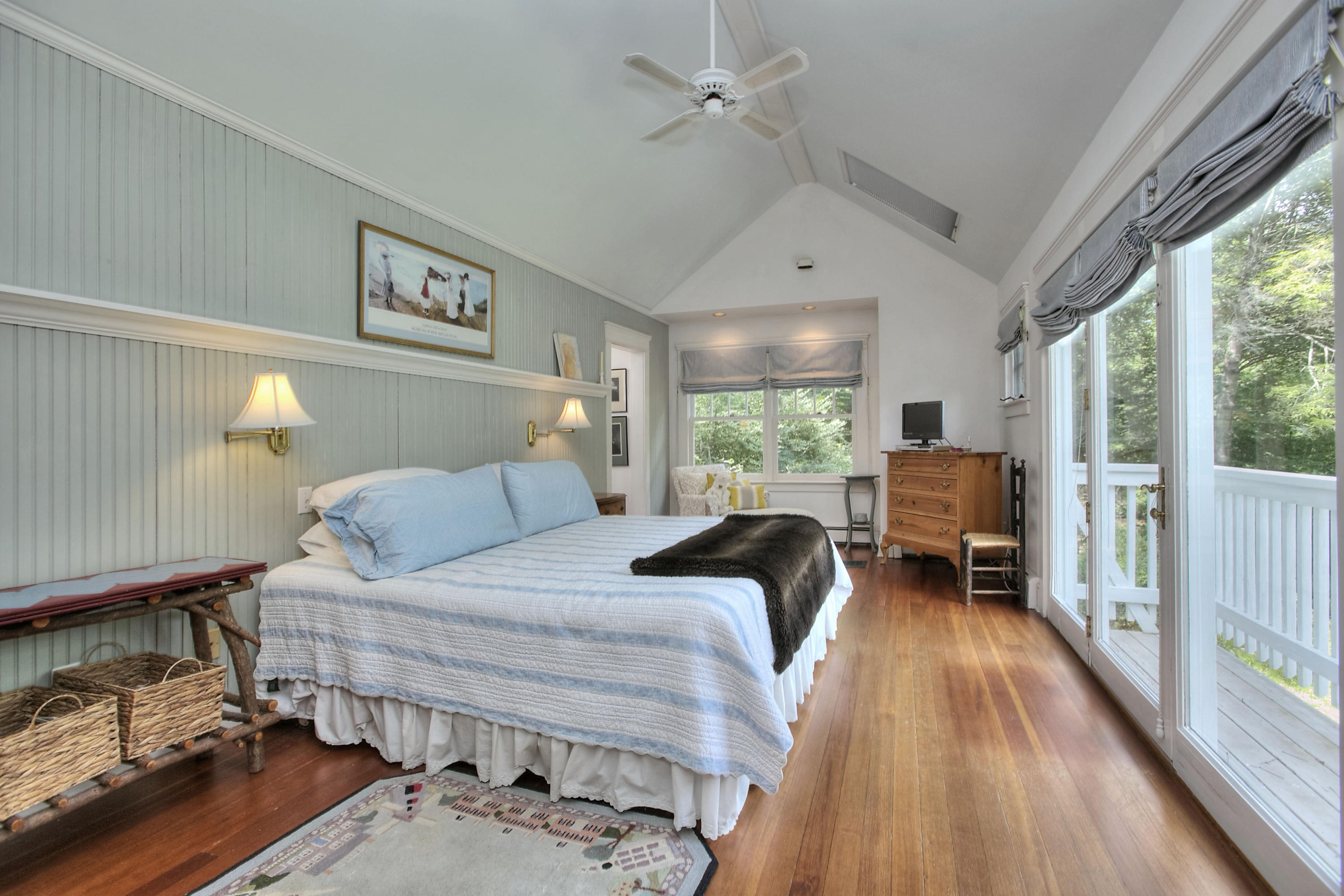 1006 Silvermine Road New Canaan, CT 06840 - Photo 19 of 39 a bedroom with furniture and a large window