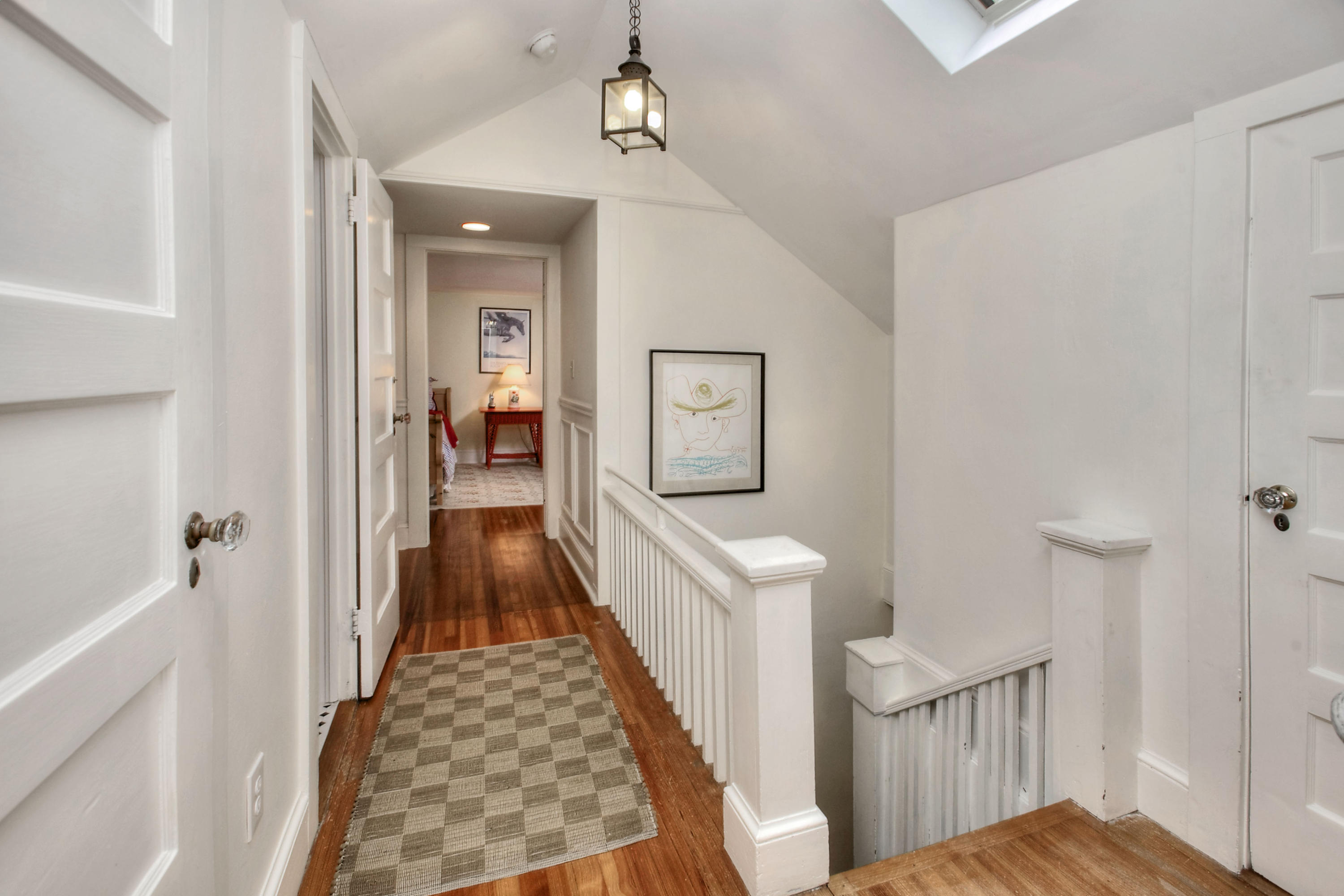 1006 Silvermine Road New Canaan, CT 06840 - Photo 21 of 39 a view of hallway with wooden floor