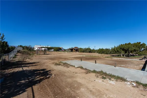 a backyard of a house