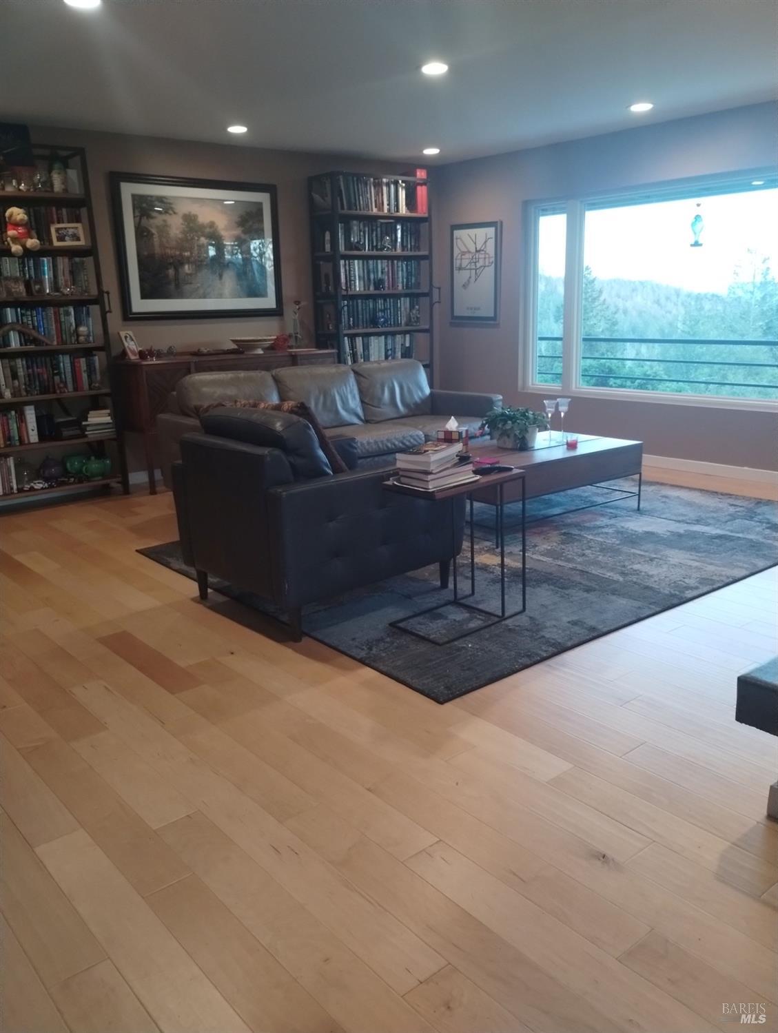 460 Bella Vista Drive Angwin, CA 94508 - Photo 12 of 73 a living room with furniture and a large window