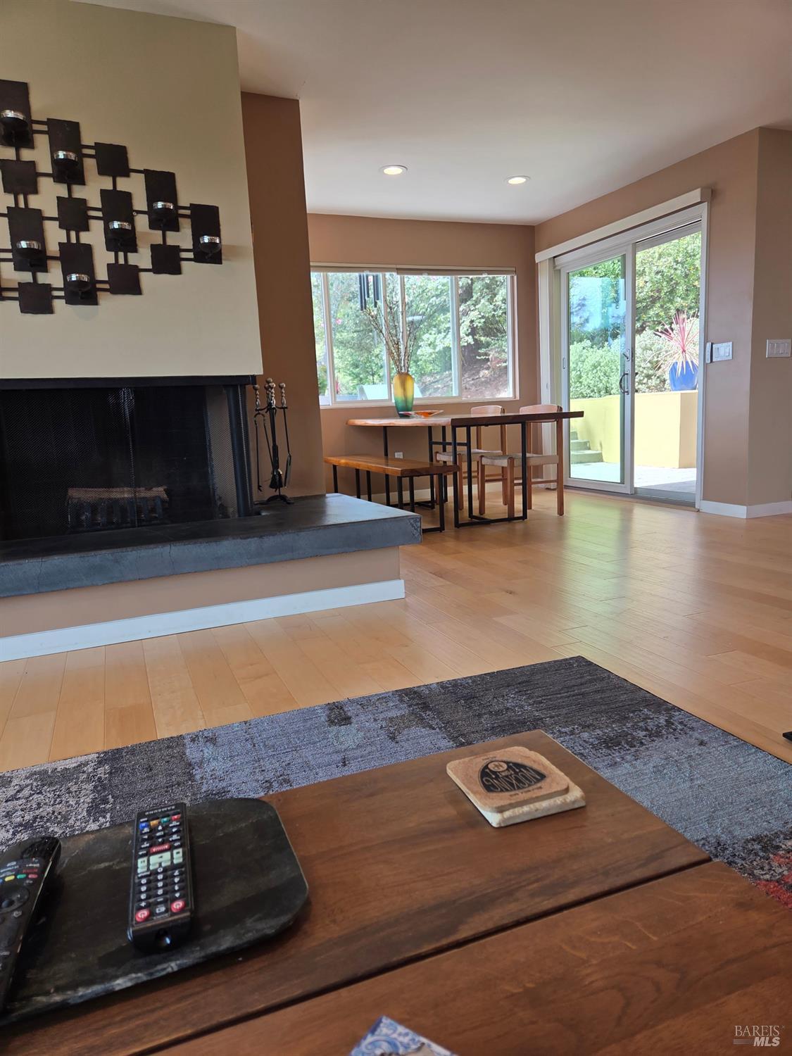 460 Bella Vista Drive Angwin, CA 94508 - Photo 13 of 73 a living room with hard wood floors