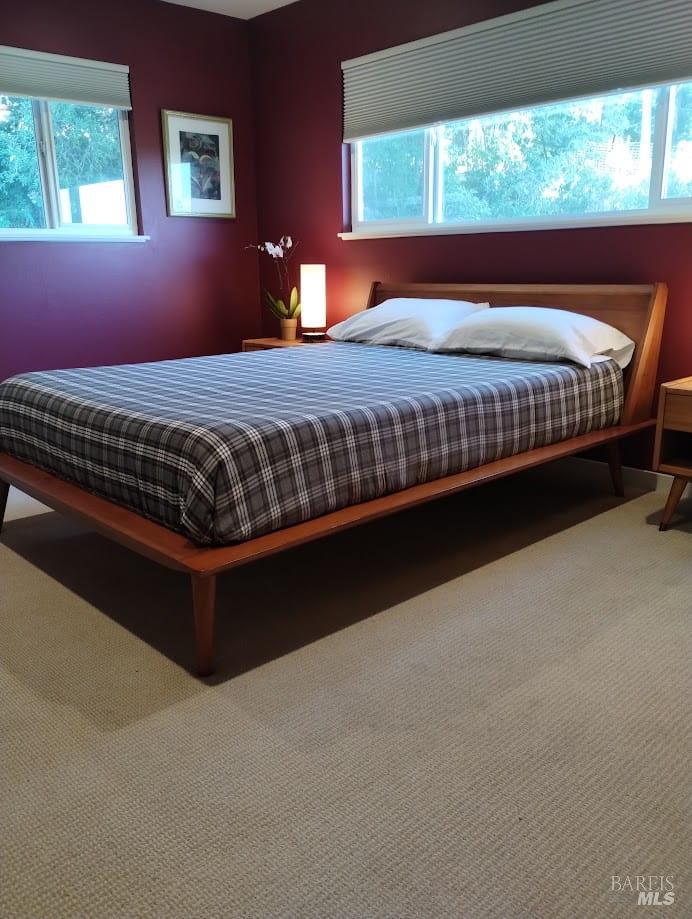 460 Bella Vista Drive Angwin, CA 94508 - Photo 26 of 73 a bedroom with a bed and window