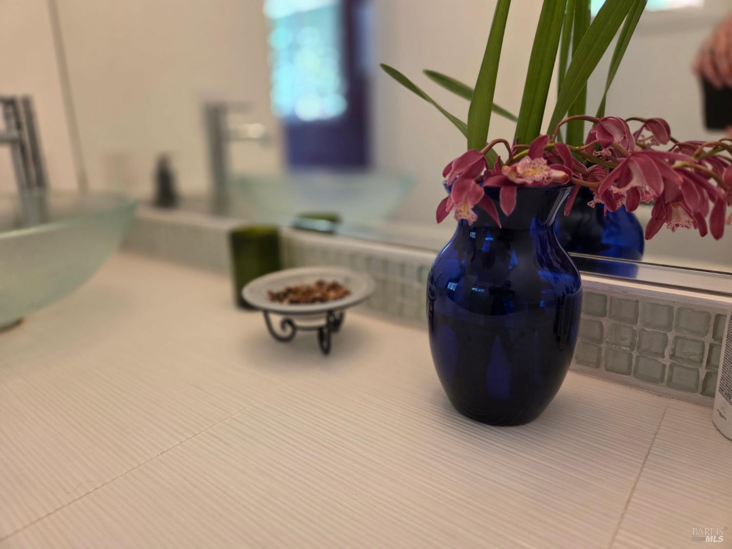 460 Bella Vista Drive Angwin, CA 94508 - Photo 33 of 73 a view of a vase of flowers sitting on a table