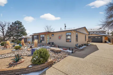 a view of a house with a patio