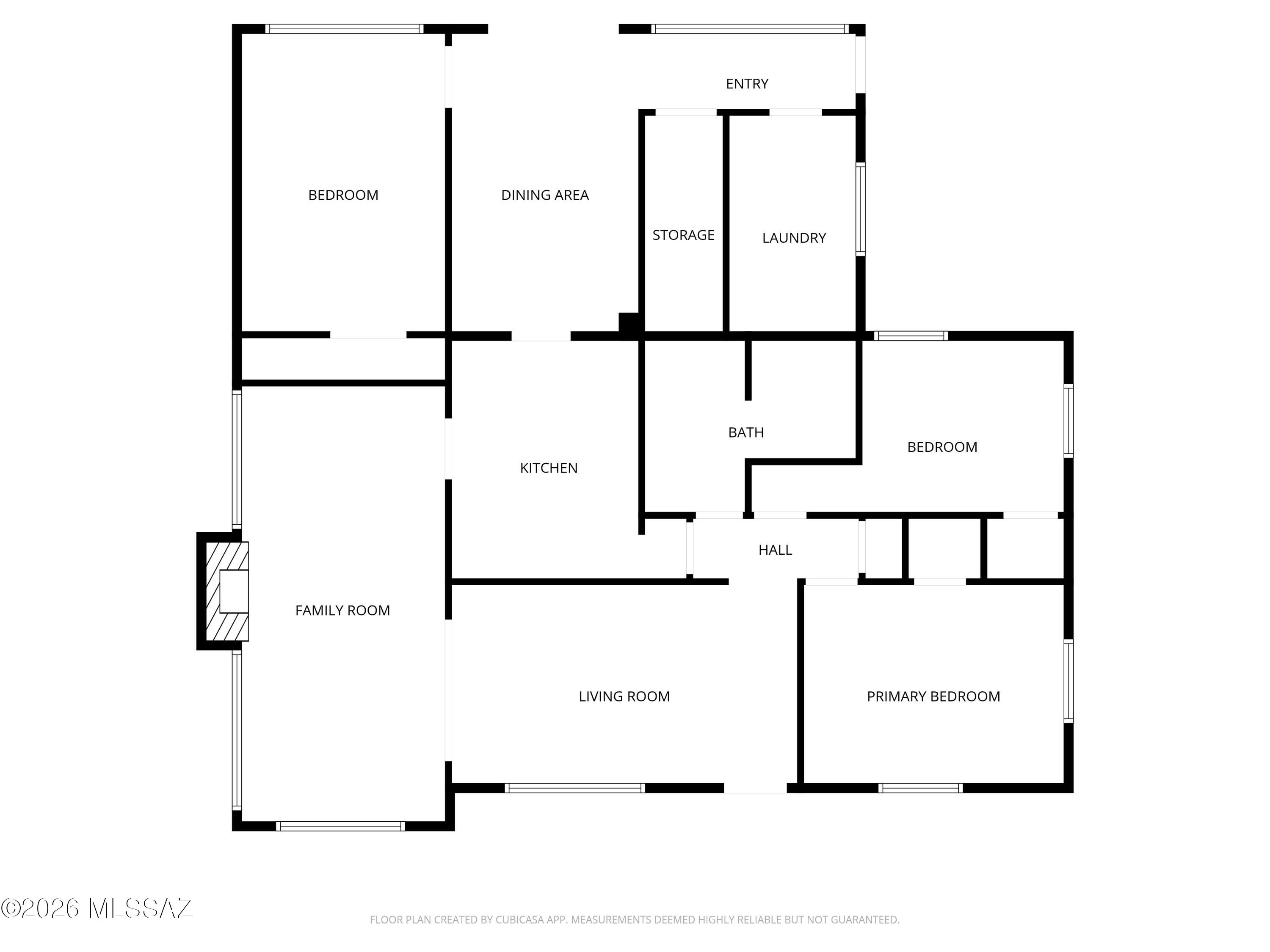 3632 East Juarez Street Tucson, AZ 85713 - Photo 37 of 37 Floorplan