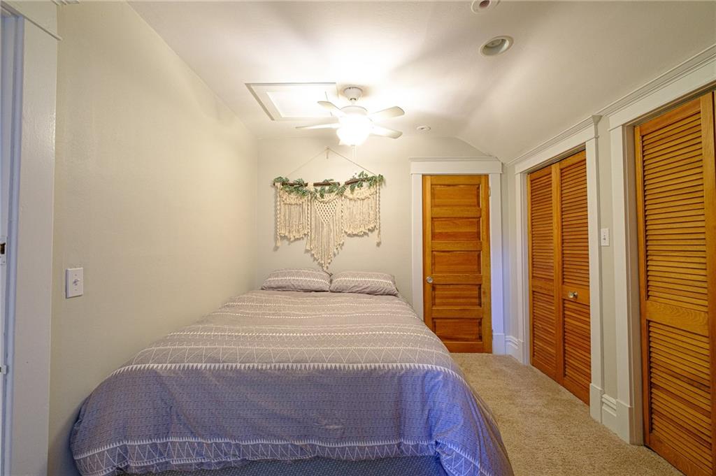 437 Three Degree Road Butler, PA 16002 - Photo 15 of 25 a bedroom with a bed and a walk in closet