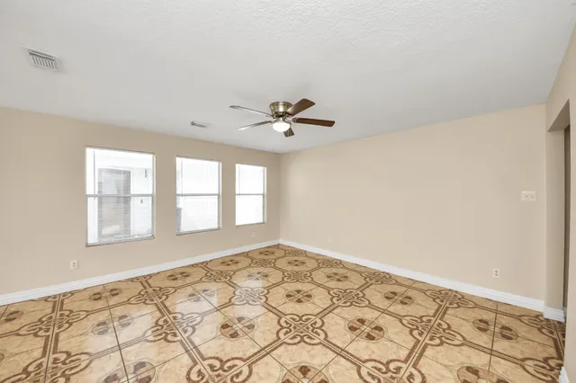 a view of a livingroom with a window